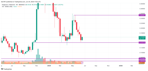 DOGE Price Prediction for June 24