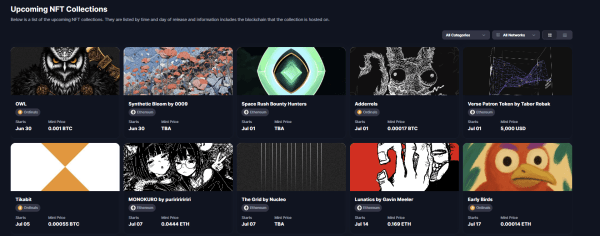 Top 10 Upcoming NFT Collections to Watch in July 2025