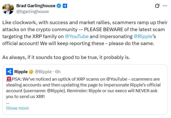 Scammers pounce as crypto markets touch new all-time highs Scammers pounce as crypto markets touch new all-time highs