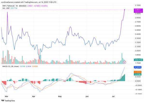 Prepare For ATHs: ‘XRP Train Has Left The Station – Analyst