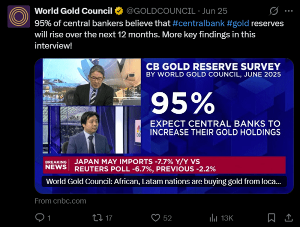 Tether Gold rides bullion boom as central banks, ETFs rush to accumulate Tether Gold rides bullion boom as central banks, ETFs rush to accumulate