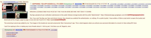 Tea App That Claimed to Protect Women Exposes 72,000 IDs in Epic Security Fail Tea App That Claimed to Protect Women Exposes 72,000 IDs in Epic Security Fail