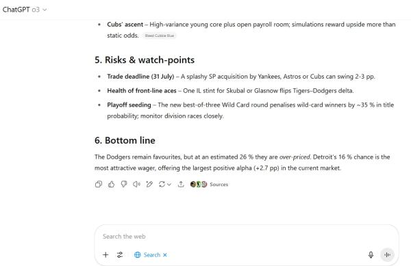 Grok 4 Predicts Dodgers for World Series Win—But Other AIs Aren't So Sure Grok 4 Predicts Dodgers for World Series Win—But Other AIs Aren't So Sure