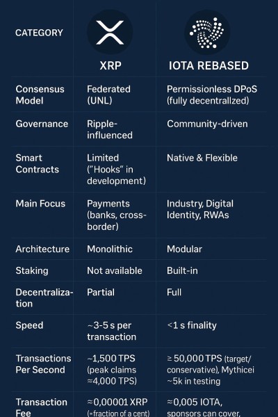 IOTA Cofounder Calls for XRP Collaboration, Highlights Key Differences