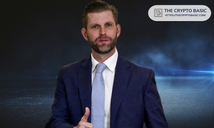 Eric Trump Responds to Critics As Ethereum Soars Past $4,600