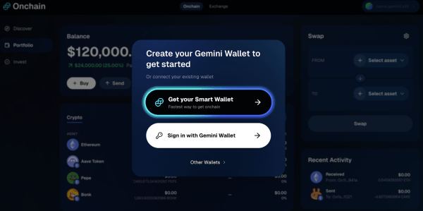 Gemini Teases ‘Onchain’ Platform as CEXs Push for DeFi Adoption