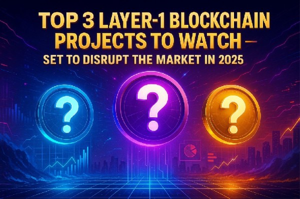 Top 3 Layer-1 Blockchain Projects to Watch — Set to Disrupt the Market in 2025