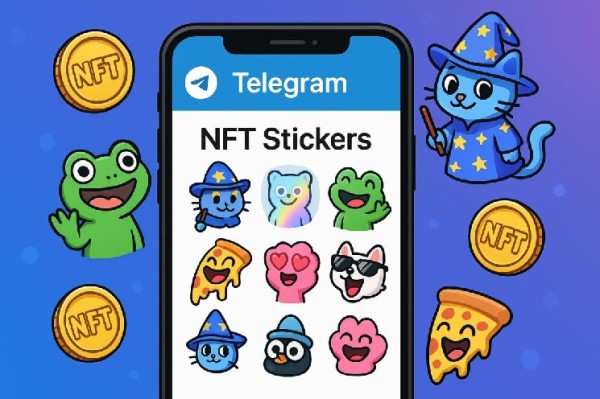 Telegram Launches NFT Stickers on TON Blockchain: A New Era for Digital Culture