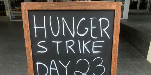 AI Doomer Still Starving During Week Four of Anthropic Hunger Strike AI Doomer Still Starving During Week Four of Anthropic Hunger Strike