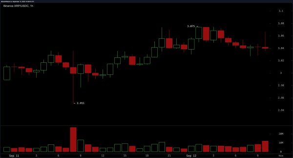 XRP Price Watch: Bulls Defend $3 as Price Steadies at $3.04