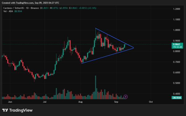 Cardano price prediction: Will ADA escape its triangle squeeze?