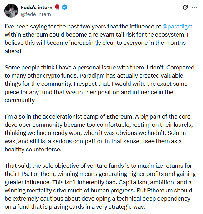 Corporate creep could corrupt Ethereum's ethos, dev warns Corporate creep could corrupt Ethereum's ethos, dev warns