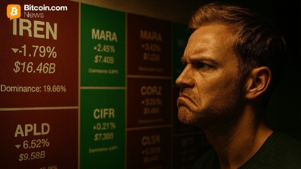 Bitcoin Mining and Treasury Firms Falter Together as BTC Drops 4.6% on the Week Bitcoin Mining and Treasury Firms Falter Together as BTC Drops 4.6% on the Week