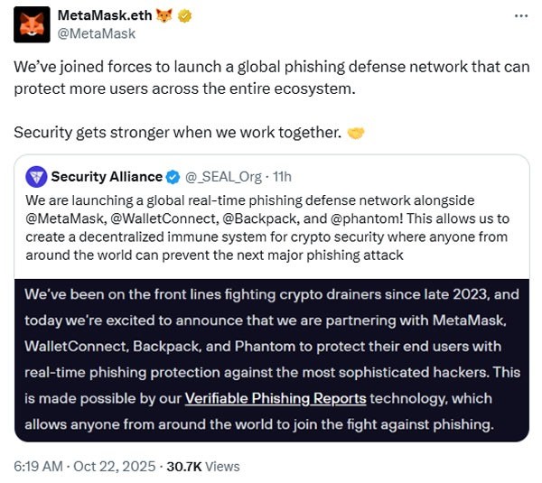 Major crypto wallets raise defense network as phishers jack $400M