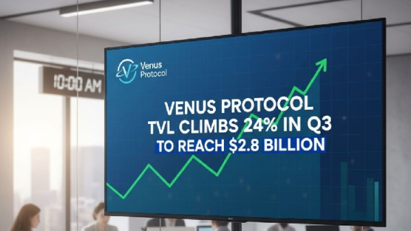 Venus Protocol TVL Climbs 24% in Q3 to Reach $2.8 Billion